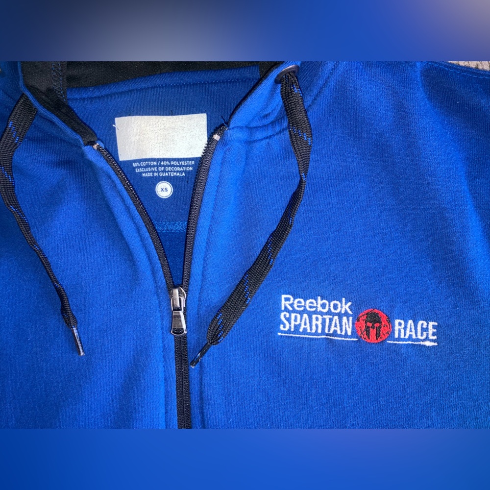 Reebok Spartan Race Hoodie sweatshirt (BUILD OUT STAFF CREW) Mens XS